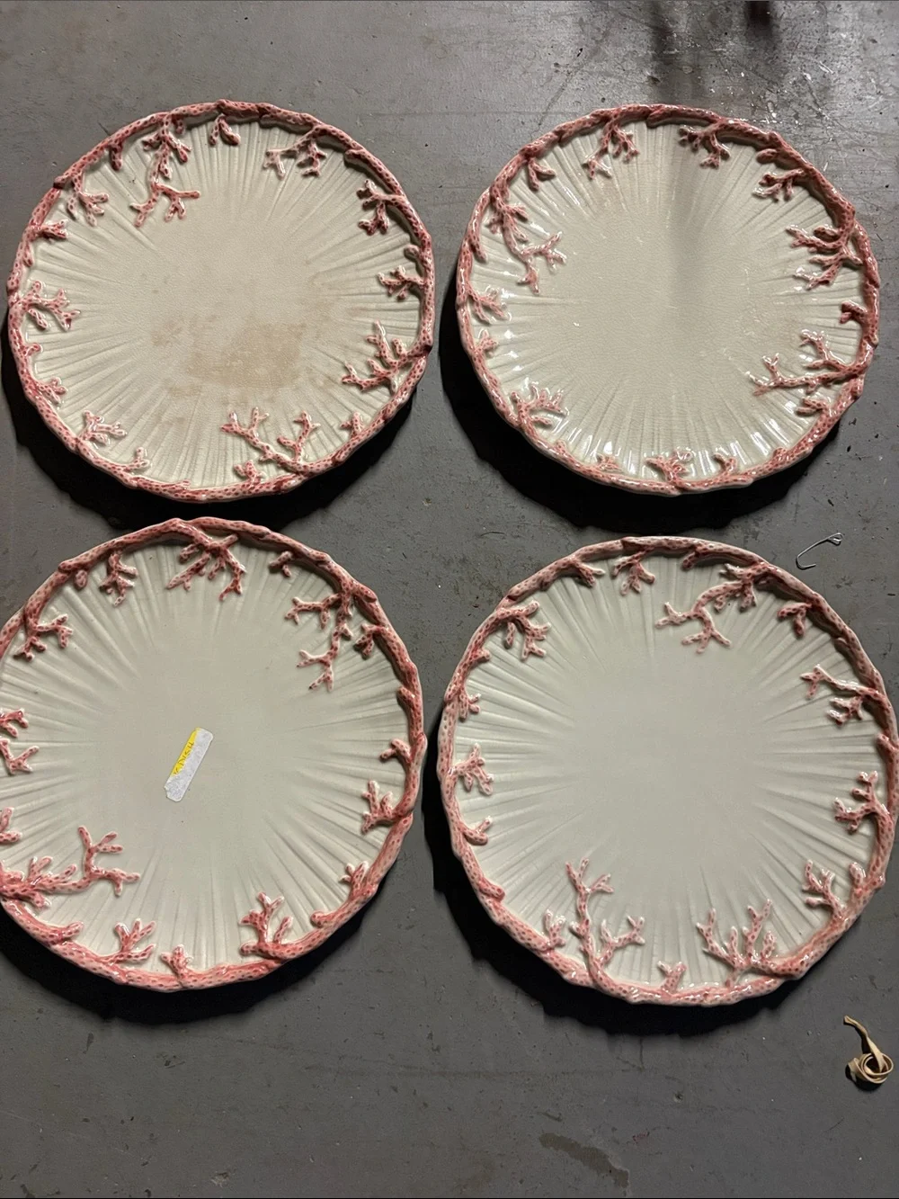 Fitz and Floyd 'Oceana' Ceramic Plates